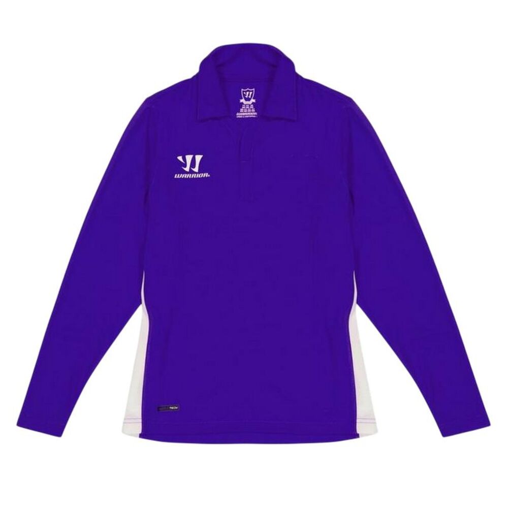 Warrior Childrens/Kids Anfield Long-Sleeved Polo Shirt / Blue